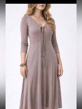 Free People Dusty Pink Maxi Dress